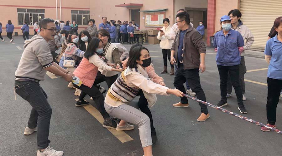 凝心聚力 辭舊迎新！金環(huán)電器開展跨年文娛活動