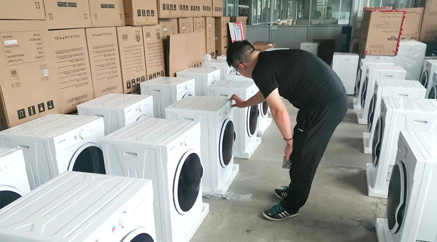 驗(yàn)貨嚴(yán)謹(jǐn)！客戶德國KLARSTEIN對金環(huán)電器衣物烘干機(jī)代工質(zhì)量好評