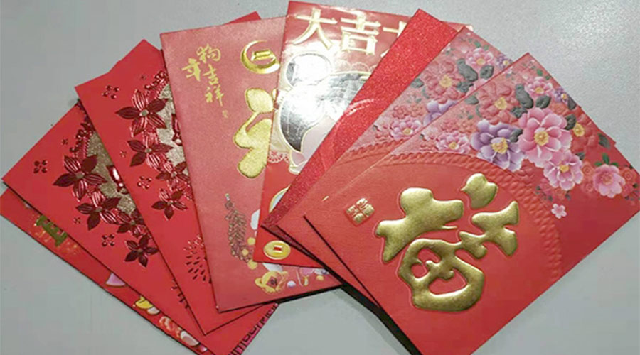 開工好彩頭！金環(huán)電器銷售部為員工派發(fā)開工紅包！